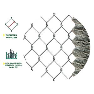 MALLA DE VALLADO GALVANIZADA 60X60X2.5MM 1.5X25 METROS SUNGARDEN - SG0155-1