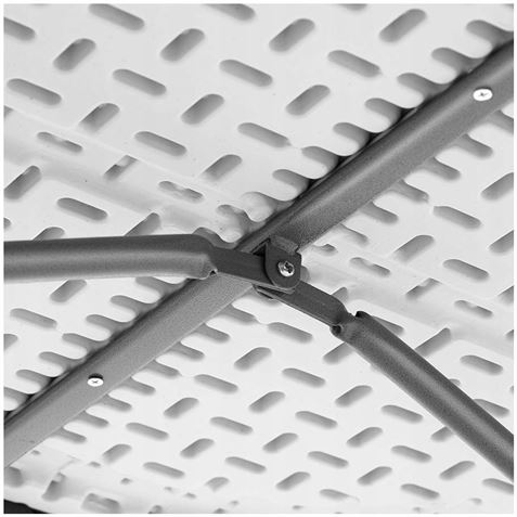 REACONDICIONADA MESA DE RESINA PLEGABLE 152X70X74CM 3.5CM SUNGARDEN - SG0098-5