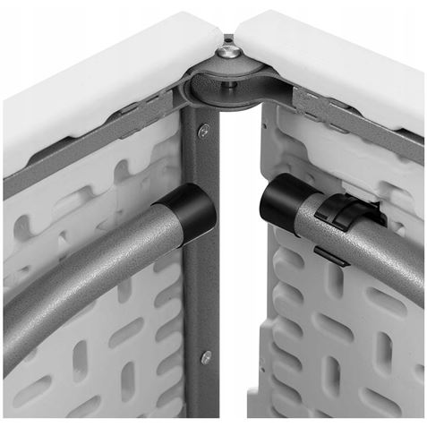 REACONDICIONADA MESA DE RESINA PLEGABLE 152X70X74CM 3.5CM SUNGARDEN - SG0098-6