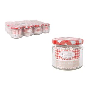 TARRO DE VIDRIO CON TAPA DE ROSCA 330CC - 2660330.