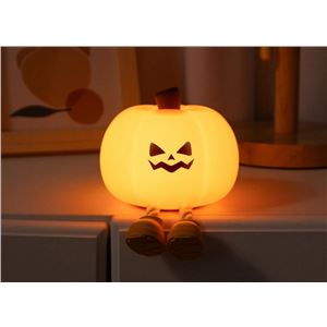 LAMPARA DE NOCHE INFANTIL CALABAZA HALLOWEEN XO - XOOZ08-1