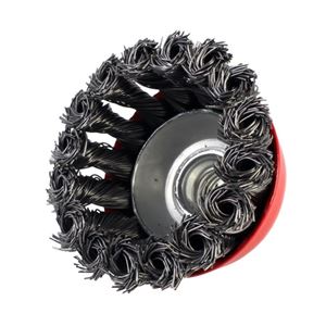 CEPILLO COPA ALAMBRE TRENZADO 65MM SINDEX - 85349-1