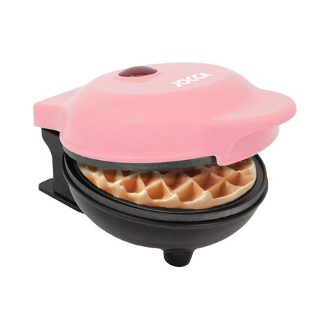 GOFRERA CIRCULAR 500W ROSA JOCCA - 2489P