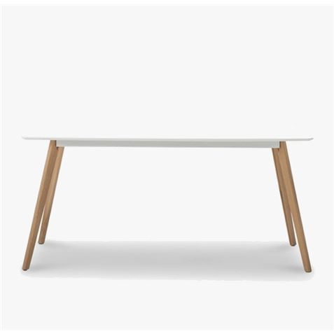 REACONDICIONADA MESA DESIGN D900 120X80CM BLANCA MUVIP - MV0568-1