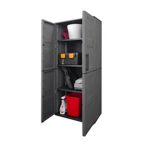 ARMARIO ALTO CON ESTANTES AJUSTABLES 680X370X1630MM ARTPLAST - F71TP