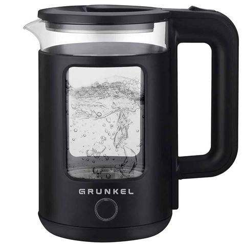 HERVIDOR DE AGUA 1.8 LITROS 150W NEGRO INOX GRUNKEL - HV-18CWPBk