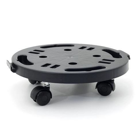 PLATAFORMA REDONDA CON RUEDAS 300X300X30MM ARTPLAST - L3030N