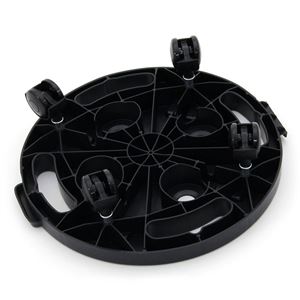 PLATAFORMA REDONDA CON RUEDAS 300X300X30MM ARTPLAST - L3030N-3