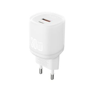 CARGADOR CARGA RAPIDA 30W USB-A /USB-C L151 BLANCO XO - XOL151WH