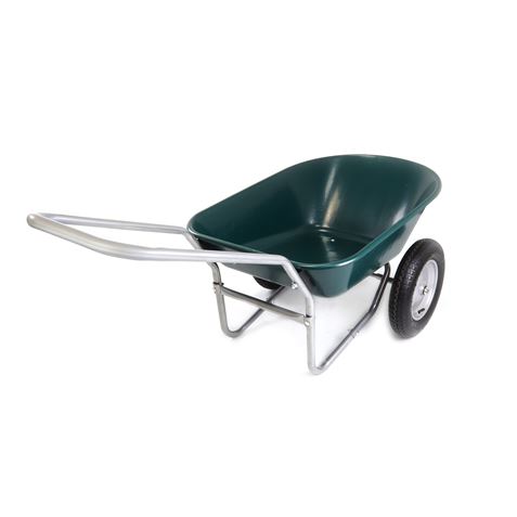 CARRETILLA PLASTICA 80 LITROS VERDE MADER - 87648-2