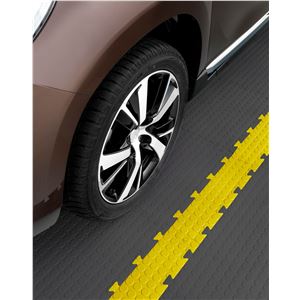 PAVIMENTO TÉCNICO PVC ANTIDESLIZANTE 500X500X8MM ARTPLAST - P50BLN-1