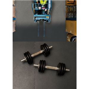 PAVIMENTO PVC ALTA RESISTENCIA ACABADO PIEL DE NARANJA 600X600X7MM ARTPLAST - P60BCGS-2