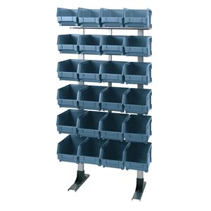 ESTANTERÍA METÁLICA CON 24 CUBOS 600X300X1250MM ARTPLAST