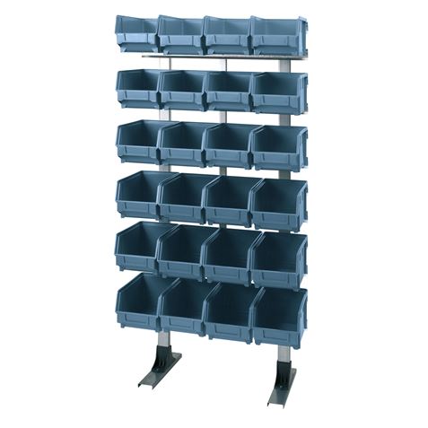 ESTANTERÍA METÁLICA CON 24 CUBOS 600X300X1250MM ARTPLAST - 303