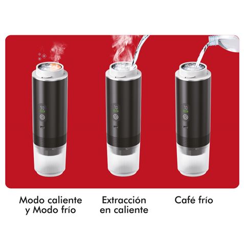 CAFETERA PORTATIL 3 EN 1 XPRESSCUP NEGRA MUVIP - MV0646-5