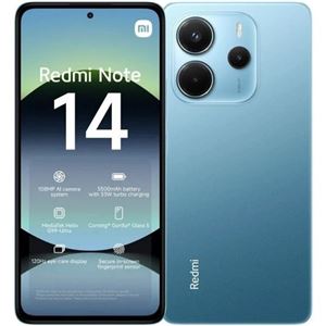 SMARTPHONE REDMI NOTE 14 6.67" | 6GB | 128GB | AZUL | 108MPX XIAOMI - MZB0IZFEU