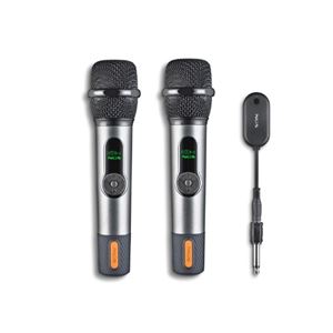 PACK 2 MICROFONOS INALAMBRICOS SINGERSTAR NGS