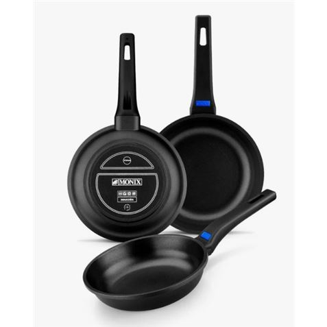 SET 3 SARTENES 18/22/26CM SOLID + MONIX - M350034