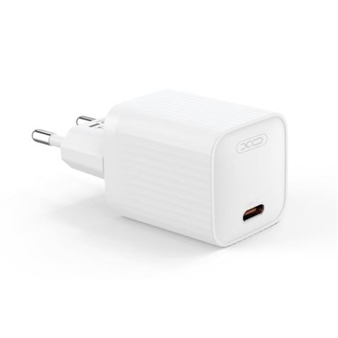 CARGADOR RAPIDO USB-A / USB-C 20W L146 BLANCO XO - XOL146WH