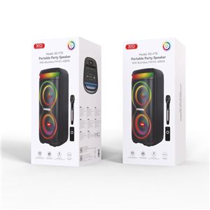 ALTAVOZ KARAOKE 40W CON MICROFONO INALAMBRICO Y RGB F70 XO - XOF70-3