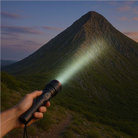 LINTERNA LED ALTA POTENCIA RECARGABLE USB TIPO C 20W 6000MAH F.BRIGHT - 2423115-2