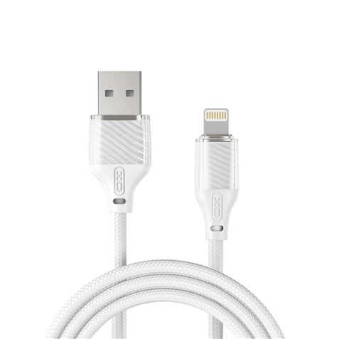 CABLE DE CARGA 6A USB A LIGTHNING 1 METRO BLANCO XO - XONB291LGWH.J`G.