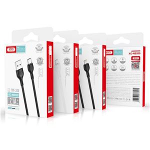 CABLE 2.1A USB A LIGTHNING 2 METROS BLANCO NB200 XO - XONB200LG2MWH-1.JPG