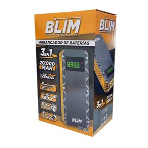 ARRANCADOR BATERIAS 3 EN 1 20.000 MAH BLIM - BL0433-12