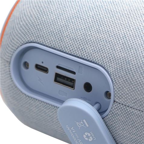 ALTAVOZ BLUETOOTH RAINBOW BEAT AZUL COOLSOUND - CS0276-6