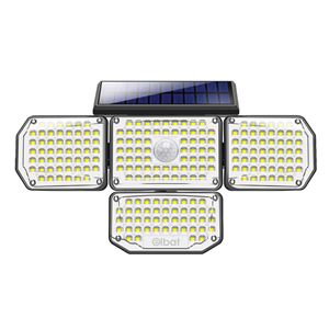 REACONDICIONADO FOCO SOLAR CUÁDRUPLE CON SENSOR 430LM ELBAT - EB0446-1