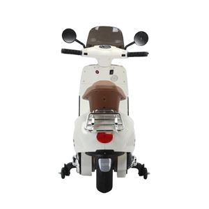 MOTO SCOOTER CLASICO CON RUEDINES BLANCO - 33014-3
