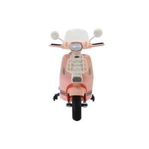 MOTO SCOOTER CLASICO CON RUEDINES ROSA - 33016-3