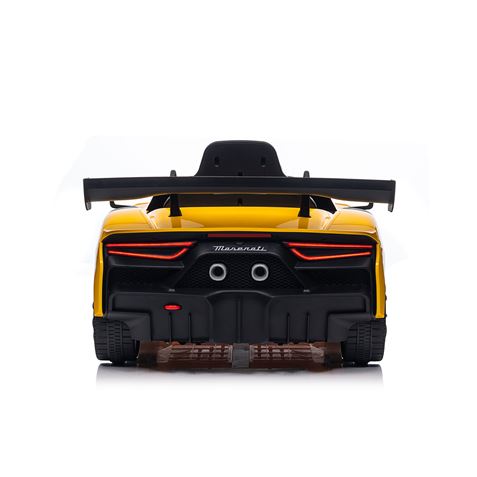 COCHE INFANTIL A BATERIA CON CONTROL REMOTO MASSERATI MC20 GT2 AMARILLO - 33001-11