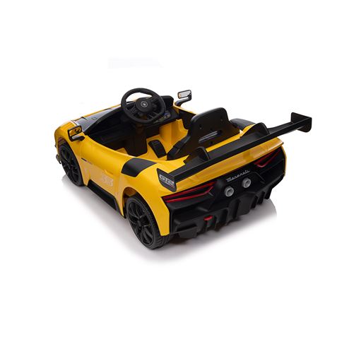 COCHE INFANTIL A BATERIA CON CONTROL REMOTO MASSERATI MC20 GT2 AMARILLO - 33001-13