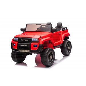 COCHE INFANTIL A BATERIA CON CONTROL REMOTO TOYOTA LC250 ROJO - 33002-1