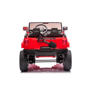COCHE INFANTIL A BATERIA CON CONTROL REMOTO TOYOTA LC250 ROJO - 33002-5