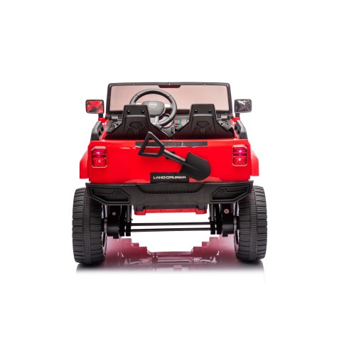 COCHE INFANTIL A BATERIA CON CONTROL REMOTO TOYOTA LC250 ROJO - 33002-5