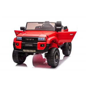 COCHE INFANTIL A BATERIA CON CONTROL REMOTO TOYOTA LC250 ROJO - 33002-7