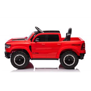 COCHE INFANTIL A BATERIA CON CONTROL REMOTO RAM 1500 SUPER TRUCK ROJO - 33008-3