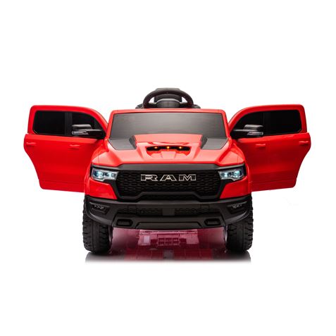 COCHE INFANTIL A BATERIA CON CONTROL REMOTO RAM 1500 SUPER TRUCK ROJO - 33008-6