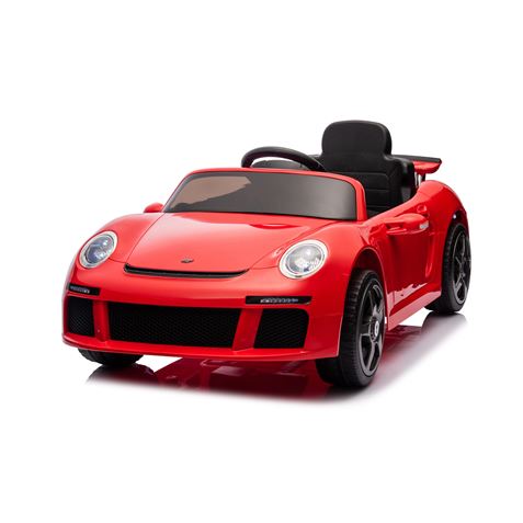 COCHE INFANTIL A BATERIA CON CONTROL REMOTO PORSCHE RUF CTR3 ROJO - 33010-1