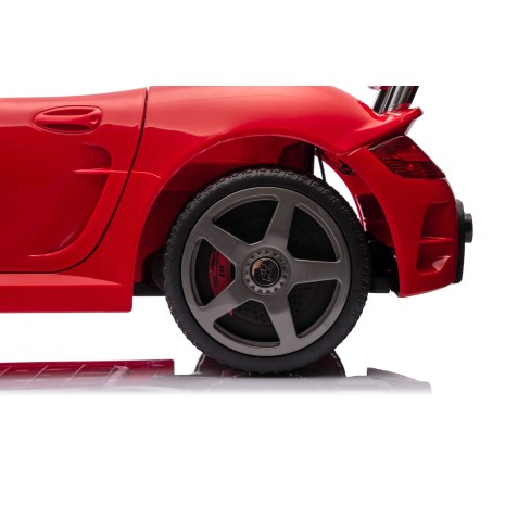 COCHE INFANTIL A BATERIA CON CONTROL REMOTO PORSCHE RUF CTR3 ROJO - 33010-8