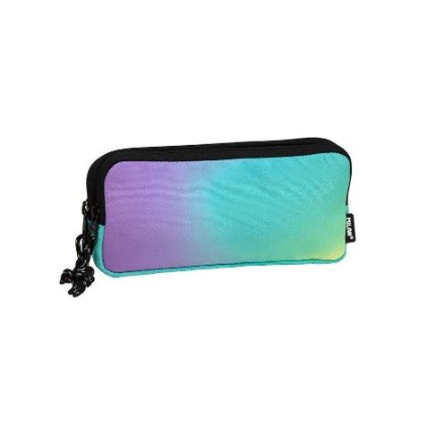 ESTUCHE ESCOLAR 3 COMPARTIMENTOS 22X11X6.5 TURQUESA MILAN - 8411574098270