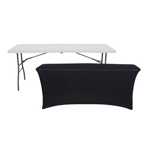FUNDA PARA MESA DE RESINA 240X74X74CM NEGRA SUNGARDEN - SG0161-1