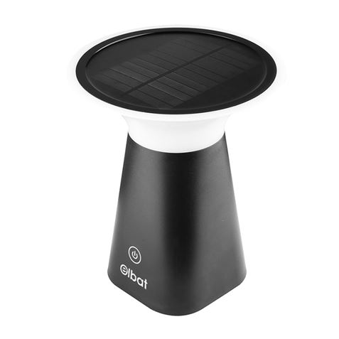 LAMPARA SOLAR RECARGABLE 3W 185LM ELBAT - EB0586-1