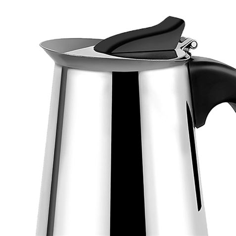 CAFETERA ESPRESSO ITALIANA DE ACERO INOXIDABLE 6 TAZAS MUVIP - MV0649-1