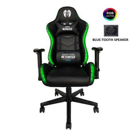 SILLA GAMING RGB + BLUETOOTH NEMESIS CROMAD - CR1234
