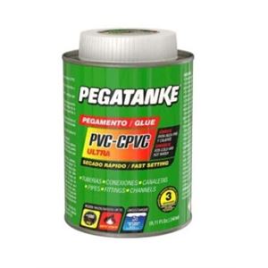 PEGAMENTO PARA PVC-CPVC 475ML PEGATANKE - PVC475