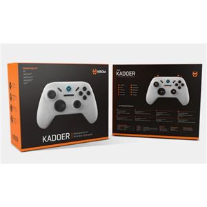 GAMEPAD BLUETOOTH PARA PC/IOS/ANDROID/SWITCH KADOR KROM - NXKROMKADOERWH-2
