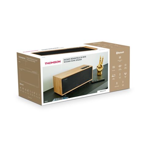 ALTAVOZ BLUETOOTH 2.1 150W WS702 MADERA THOMSOM - WS702-4